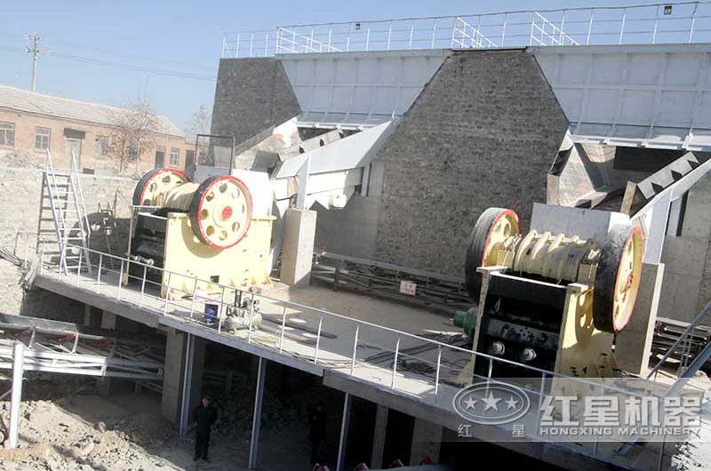 河北大型砂石廠粗破顎式破碎機 河北大型砂石廠粗破顎式破碎機