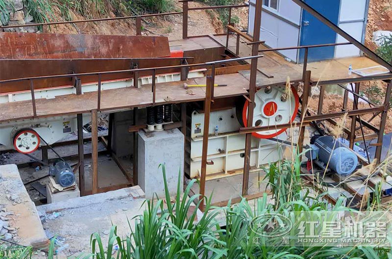 環保顎式破碎機處理現場 環保顎式破碎機處理現場