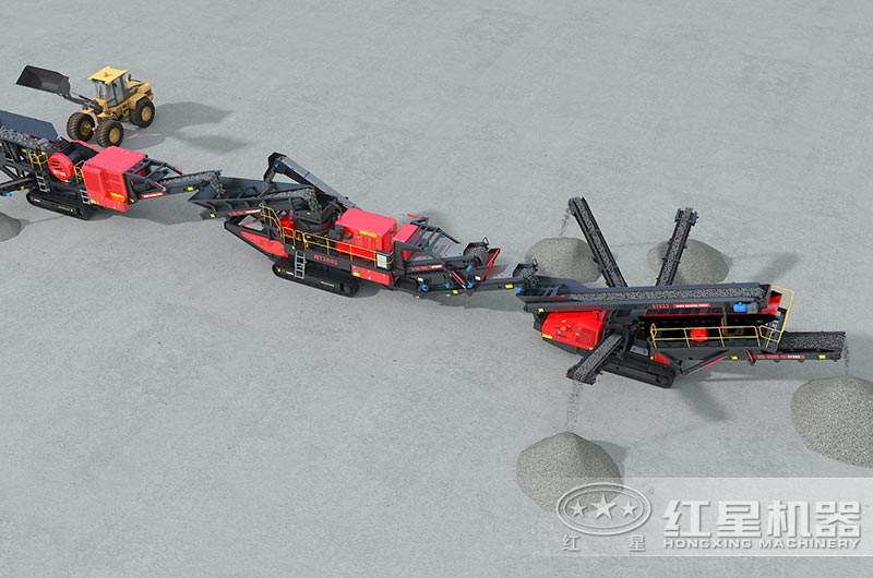 移動式制砂生產(chǎn)線